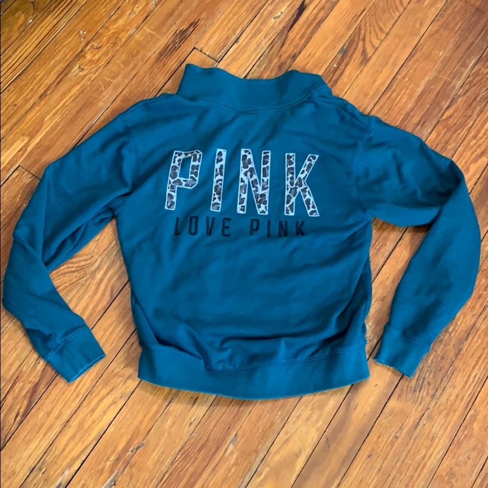 Pink! Quarter zip